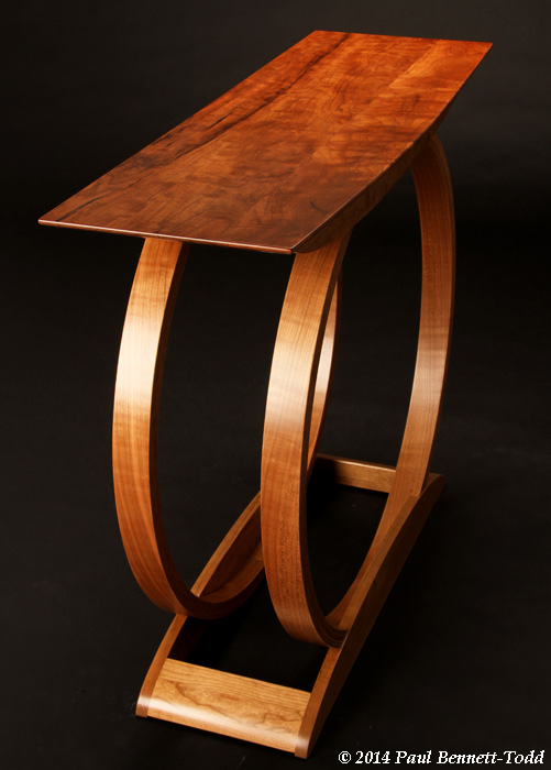 AD-Table-1896-700px Omega Hall/Console Table (2014). American cherry.
